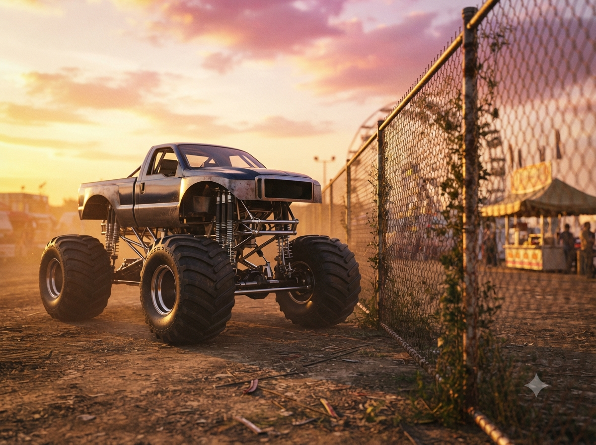 Monster Trucks nameplate